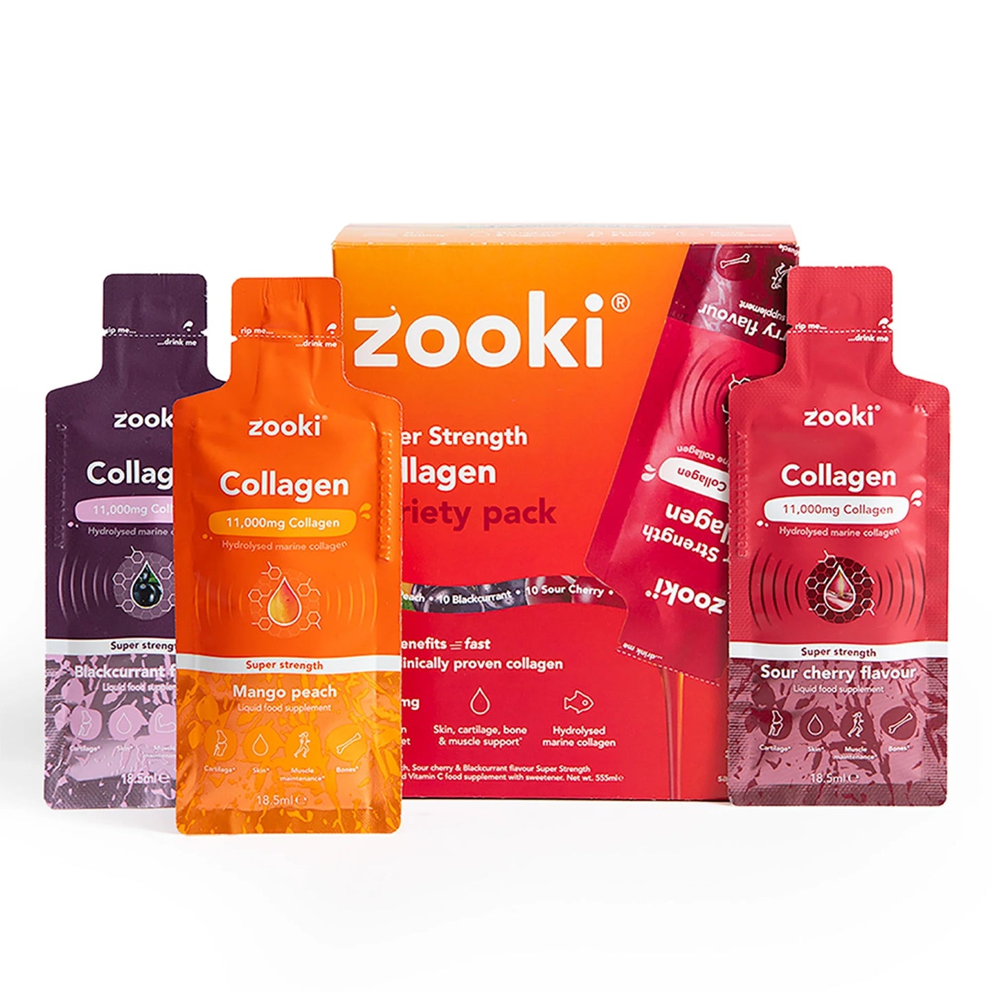 Zooki Super Strength Marine Collagen 11,000mg