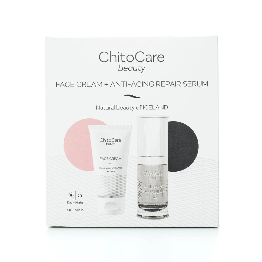 ChitoCare Beauty Anti-Aging Duo – Serum & Face Cream Kit