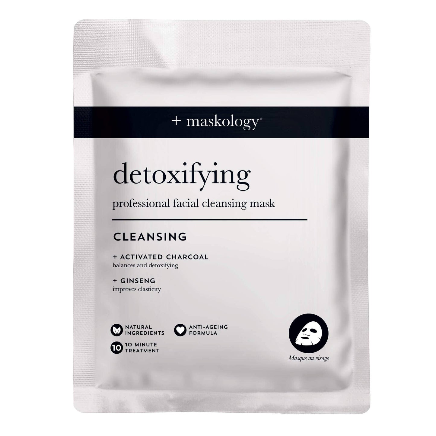 +maskology DETOXIFYING Professional Sheet Mask.
