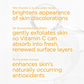 Enlighten 15% Vitamin C + PHA Serum 15ml