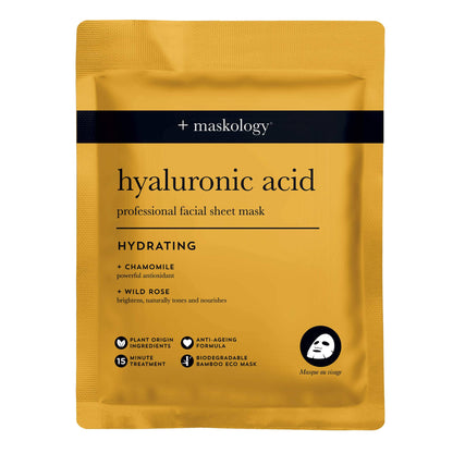 +maskology HYALURONIC ACID Professional Sheet Mask