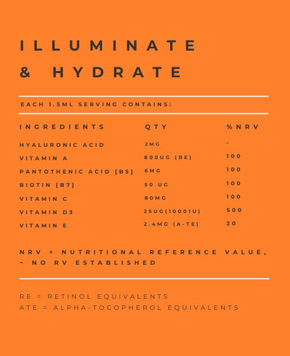 Illuminate & Hydrate Liquid Vitamin Supplement