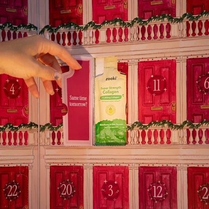 Zooki Super Strength Collagen Advent Calendar - Limited Edition Flavour Hotel