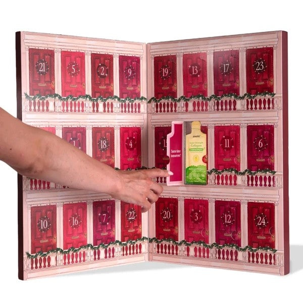 Zooki Super Strength Collagen Advent Calendar - Limited Edition Flavour Hotel