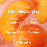 Zooki Electrolytes+ Energy & Focus – Peach