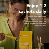 Zooki Electrolytes+ Liver Health – Lemon Ginger
