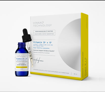 Vitamin D3 + K2
Immune Support & Bone Health*