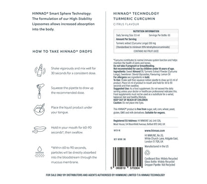 Turmeric Curcumin
Joint Health and Immune System*