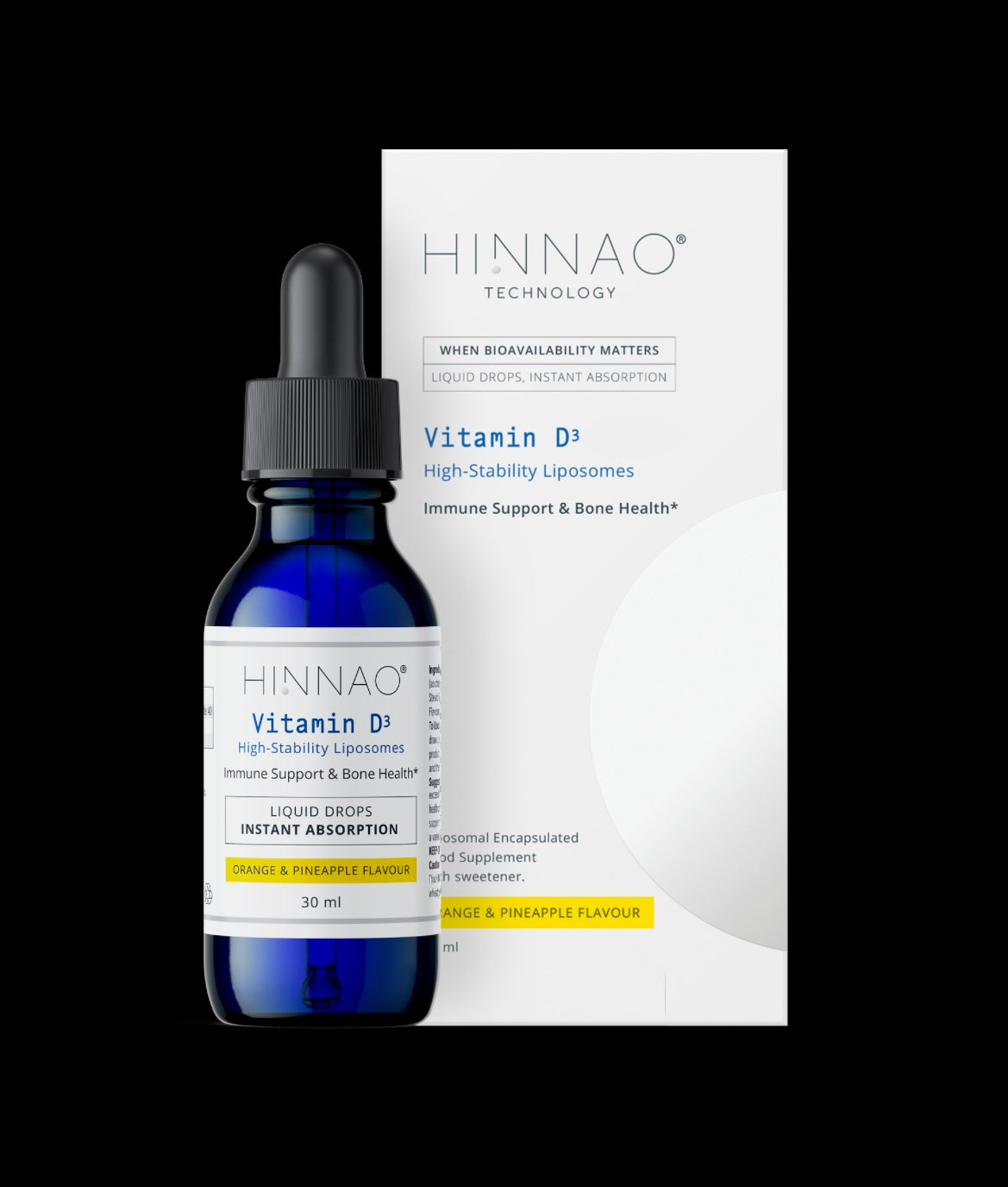 Vitamin D3
Immune Support & Bone Health*