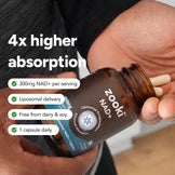 Zooki Liposomal NAD+ 300mg Capsules