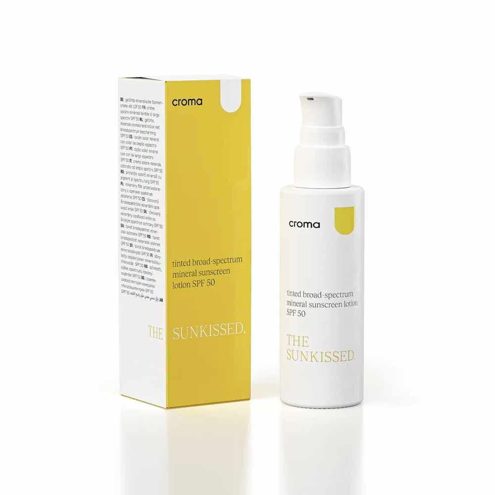 Croma Skincare The Sunkissed – Tinted Mineral Sunscreen SPF 50