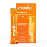 Zooki Electrolytes+ Energy & Focus – Peach
