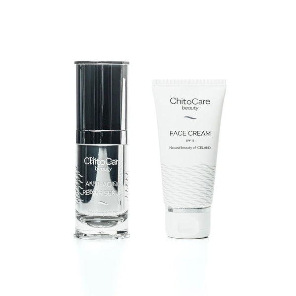 ChitoCare Beauty Anti-Aging Duo – Serum & Face Cream Kit