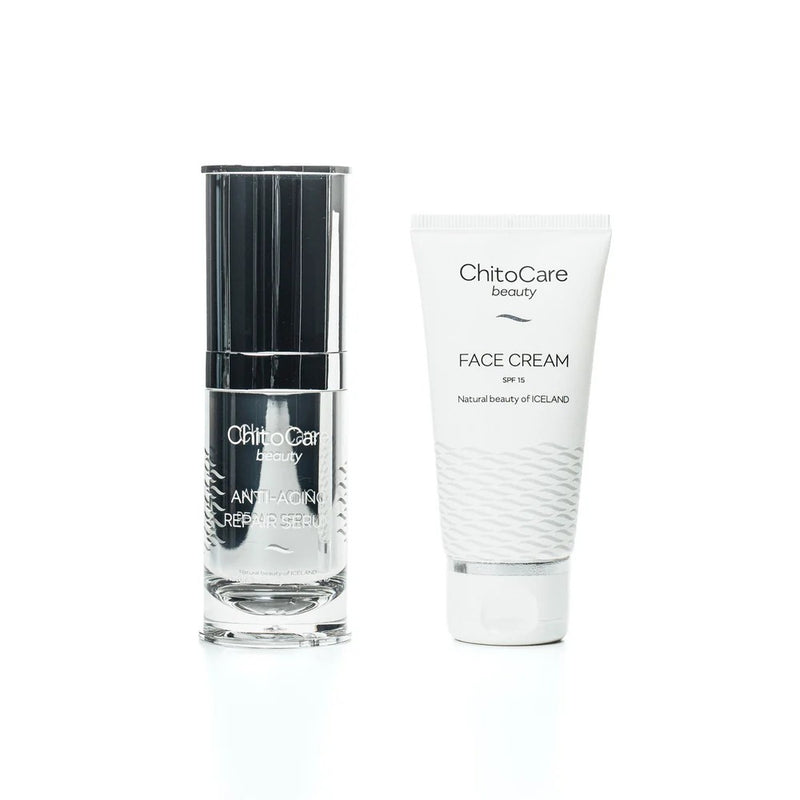 ChitoCare Beauty Anti-Aging Duo – Serum & Face Cream Kit