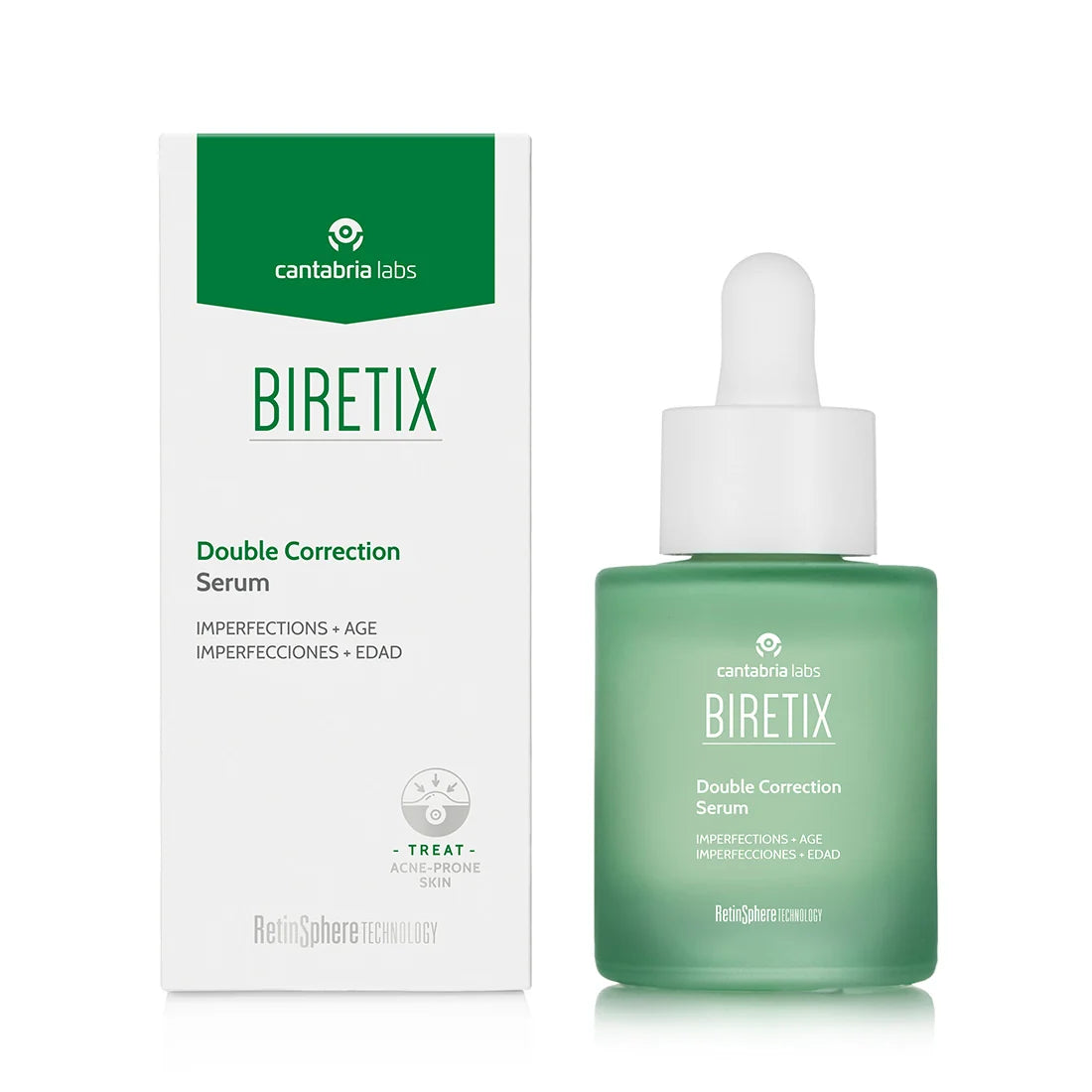 Biretix® Double Correction Serum 30ml | Blemish & Post-Blemish Serum for Oily & Acne-Prone Skin
