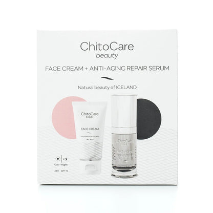 ChitoCare Beauty Anti-Aging Duo – Serum & Face Cream Kit
