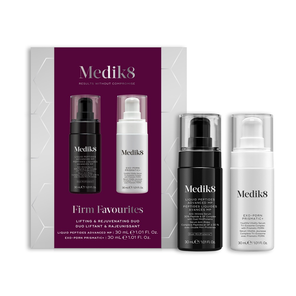 Medik8 Lifting & Rejuvenating Duo with Liquid Peptides Advanced MP and Exo-PDRN Prismatic+