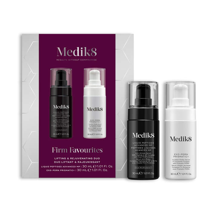 Medik8 Lifting & Rejuvenating Duo with Liquid Peptides Advanced MP and Exo-PDRN Prismatic+