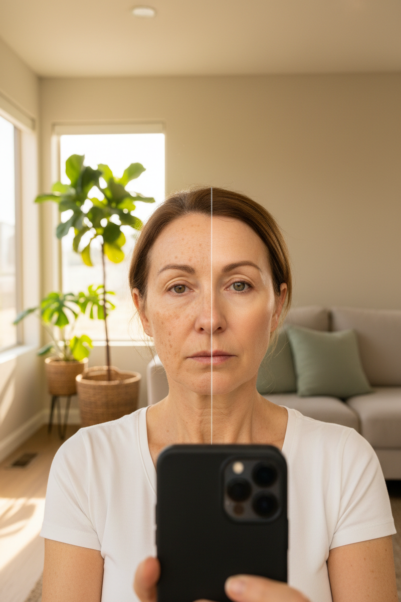 Selfie Skin Scan - Living Room Fresh